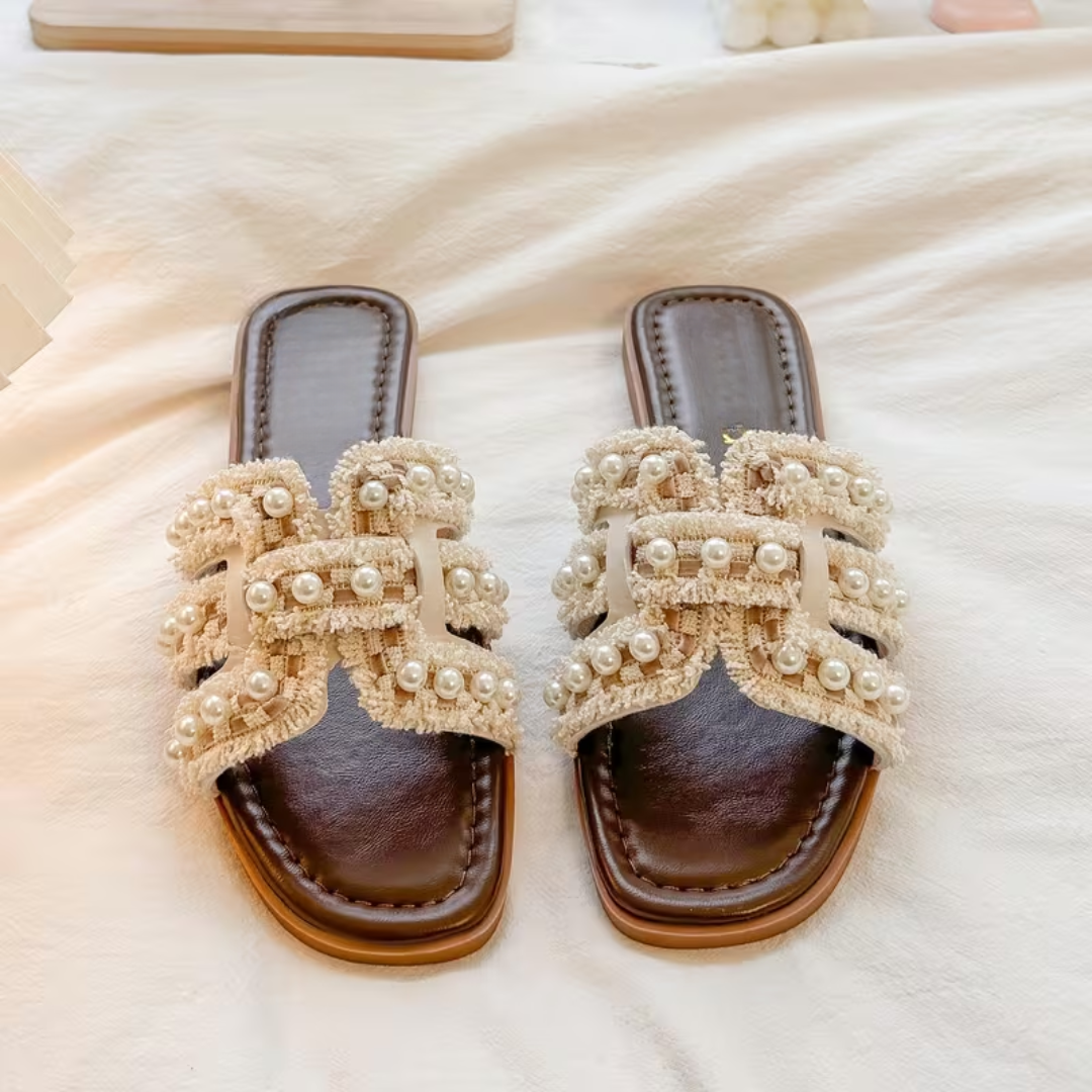 Stylish Beige Sandals