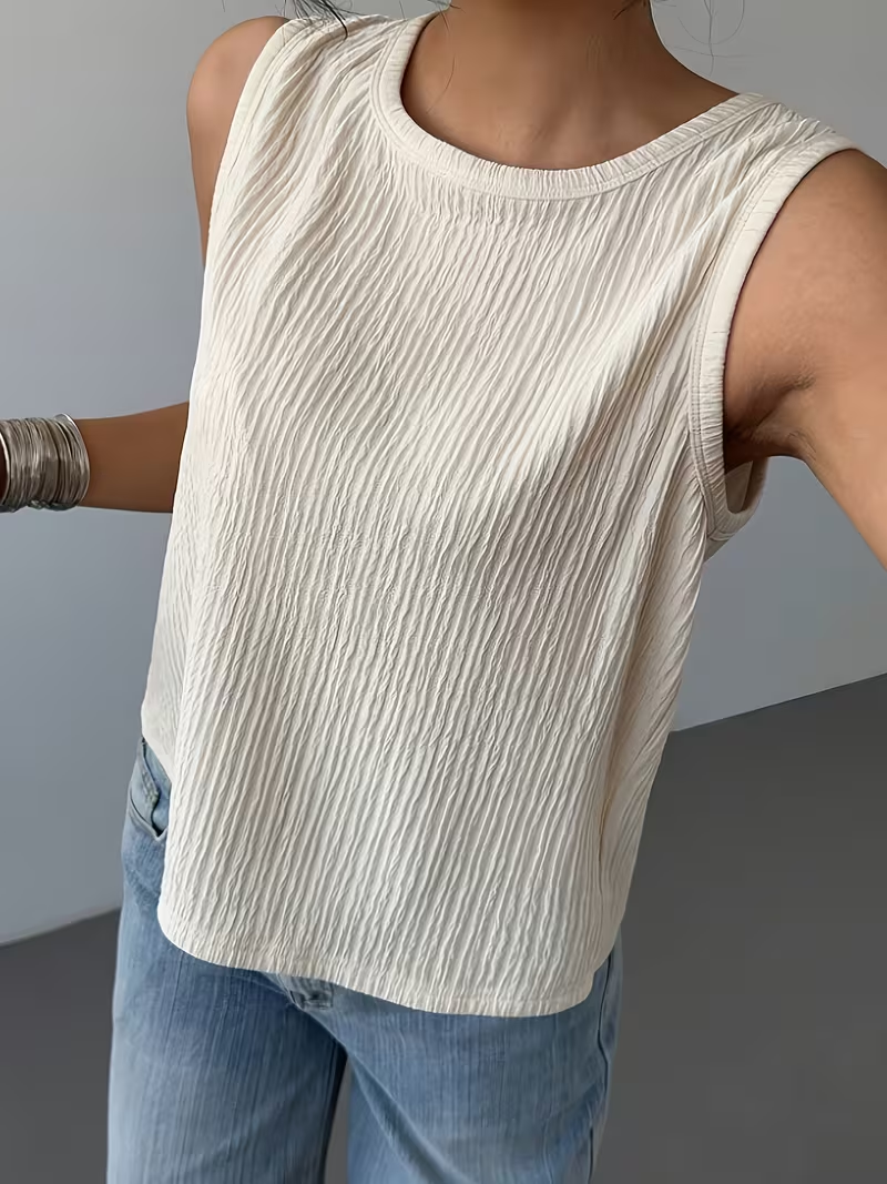 Back Bow detailed Vest Top