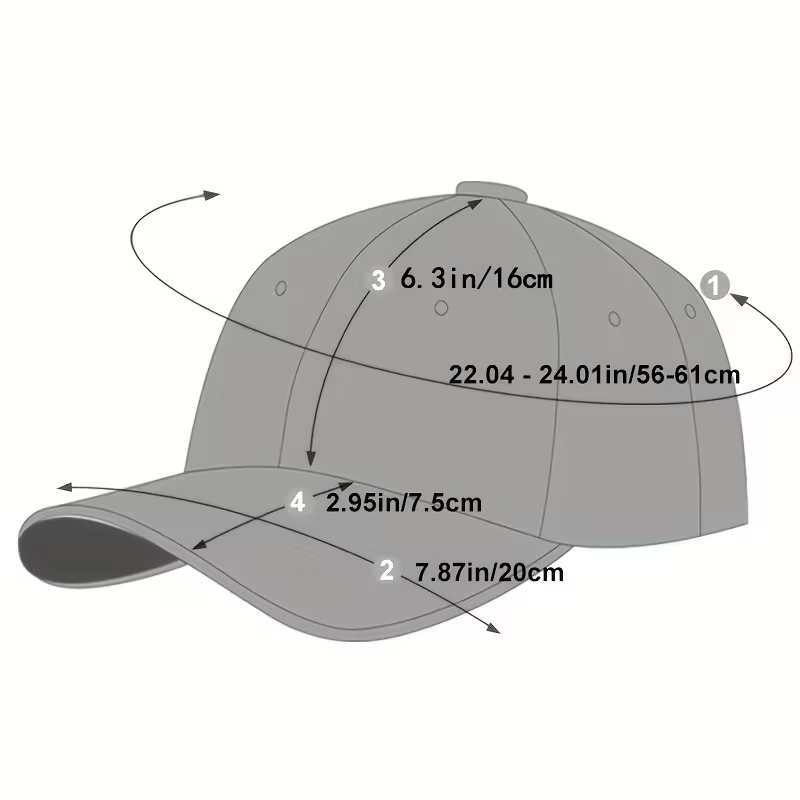 Women's PU Leather Baseball Cap, Outdoor Adjustable Casual Hat