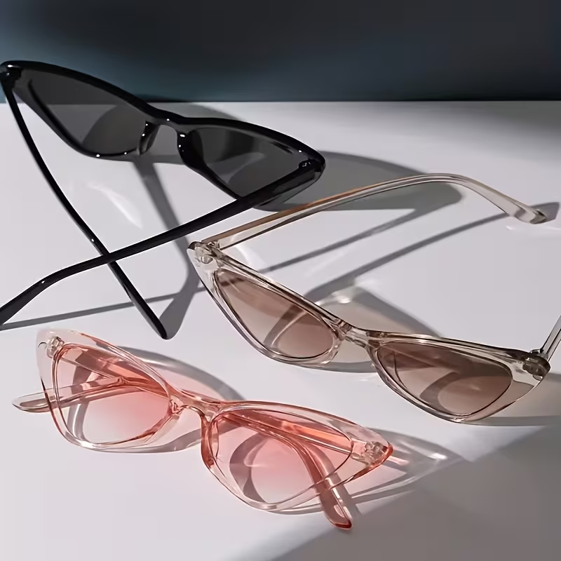 3pcs Set of Cat-Eye Sunglasses