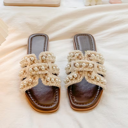 Stylish Beige Sandals
