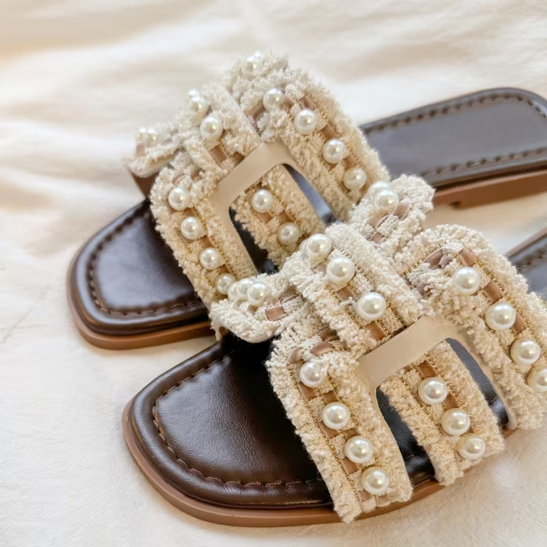 Stylish Beige Sandals