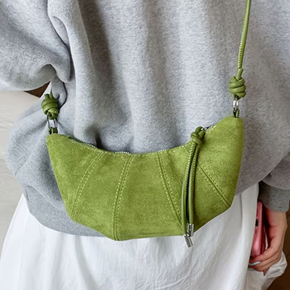 Matte Bag for Women, Fashionable and Versatile Shoulder, Underarm, Crossbody Bag, Commuter Dumpling Bag, Doudou Bag