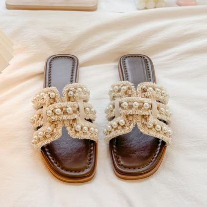 Stylish Beige Sandals