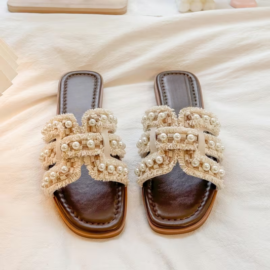 Stylish Beige Sandals