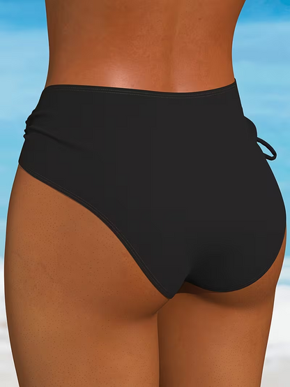 Women's Solid Color Fashion Design Beach Vacation Casual Swim Shorts