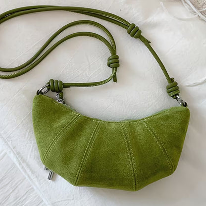 Matte Bag for Women, Fashionable and Versatile Shoulder, Underarm, Crossbody Bag, Commuter Dumpling Bag, Doudou Bag