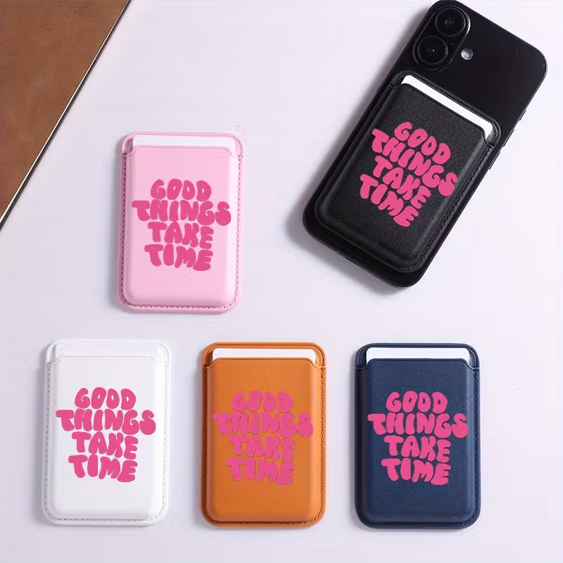White Phone Card Magnet