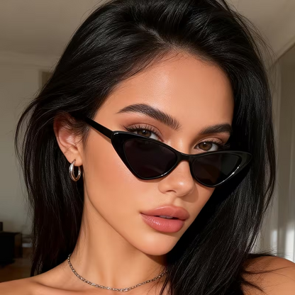 Black Retro Sunglasses