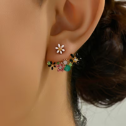 Vintage Coloured Earings