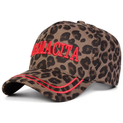 1 Women's MAMACITA Baseball Cap, Outdoor Adjustable Fashion Casual Hat, Suitable for Spring and Autumn Outings, Travel, Beach Parties