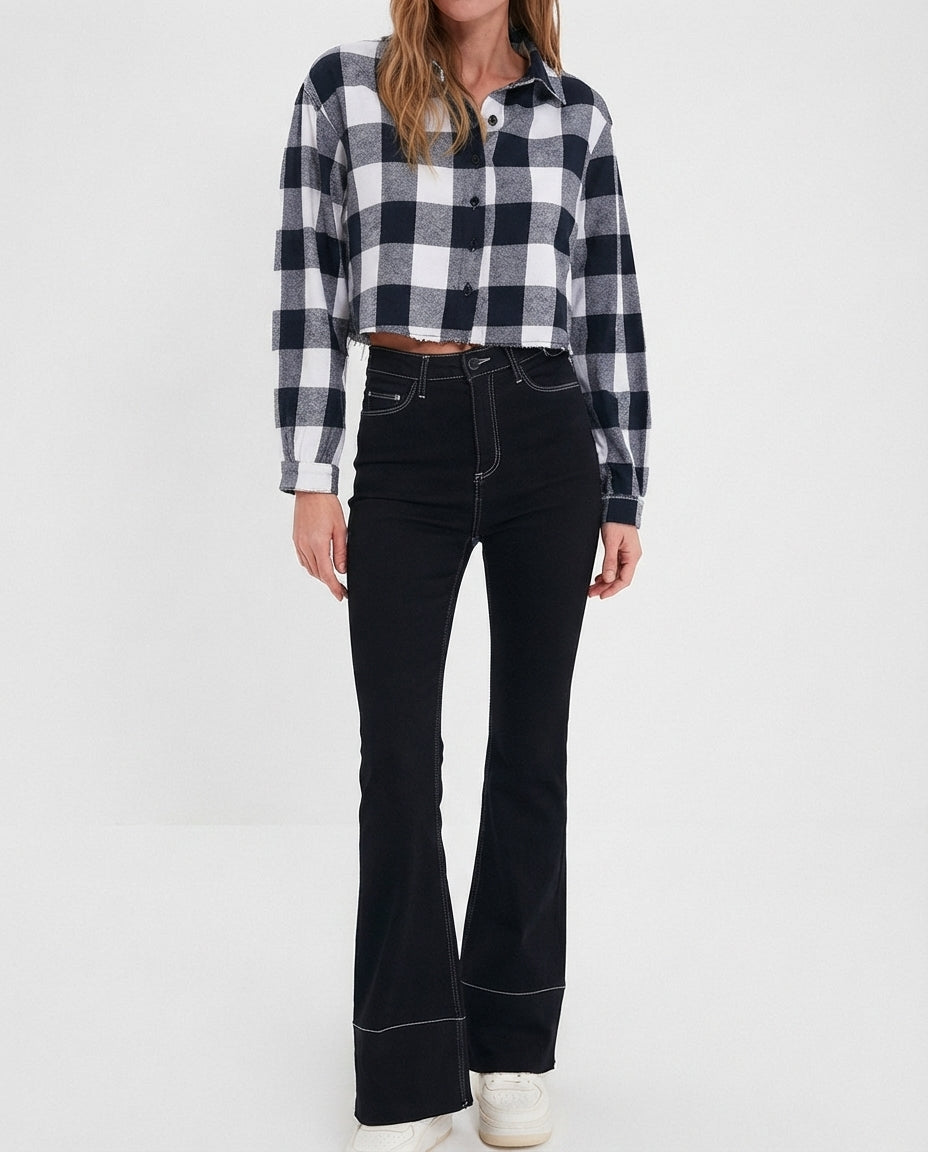 navy blue shirt