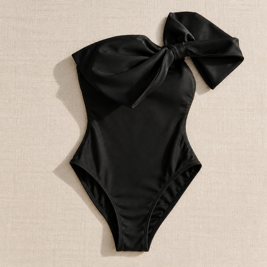 Women's Bow-Tie Bodysuit Top