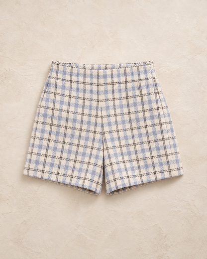 Multicolor Detailed Pattenred Short