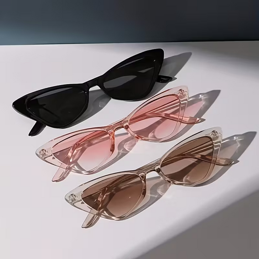 3pcs Set of Cat-Eye Sunglasses
