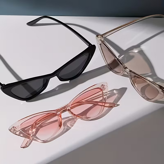 3pcs Set of Cat-Eye Sunglasses