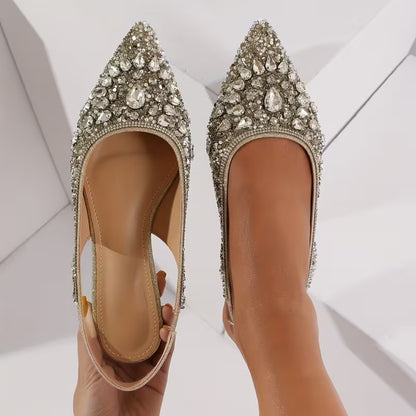 Goden Elegant Women'S Luxurious Flat Sandals for Shopping, Parties, Banquets, And Daily Office Wear, Women Shoes