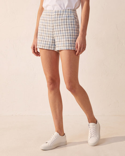 Multicolor Detailed Pattenred Short