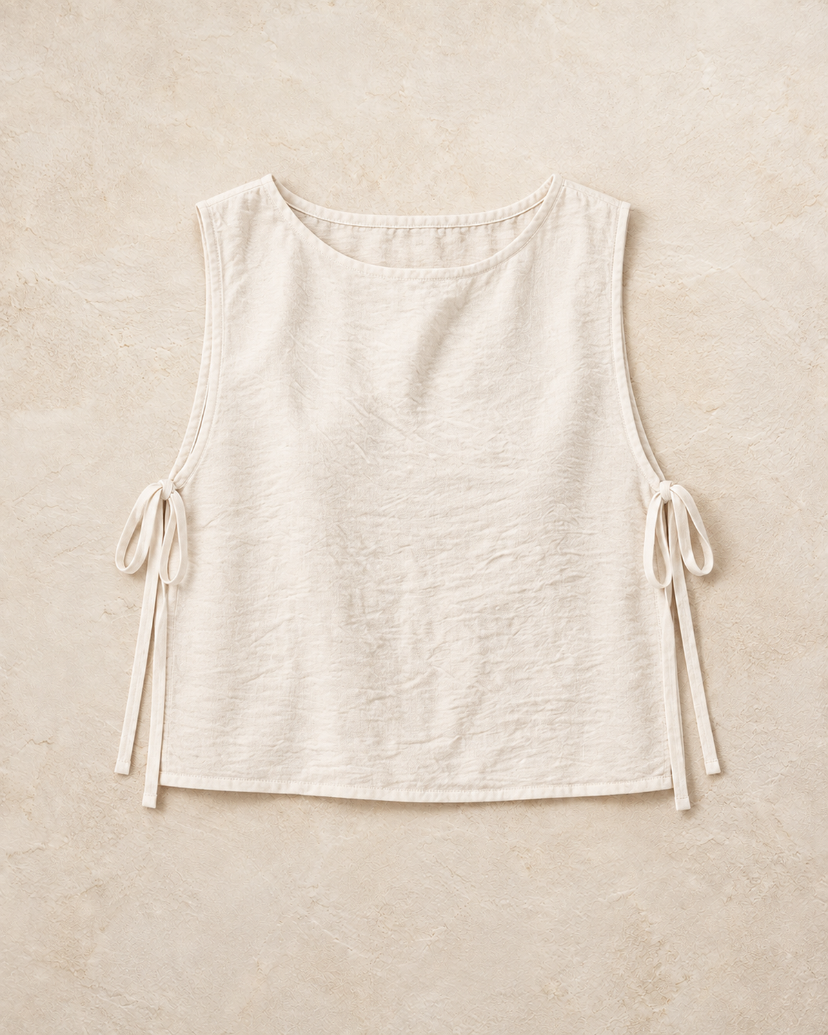 White Cut Top